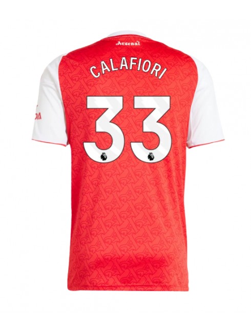 Arsenal Riccardo Calafiori #33 Heimtrikot 2025-26 Kurzarm Arsenal Riccardo Calafiori #33 Heimtrikot 2025-26 Kurzarm